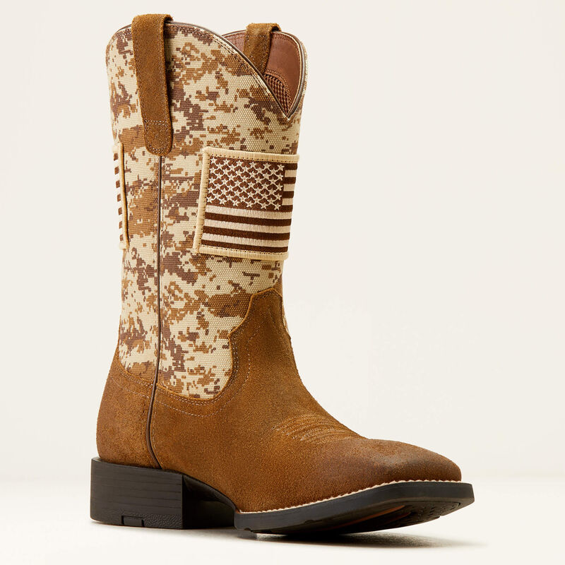 ARIAT 10019959 MEN Sport Patriot Western Boot EE