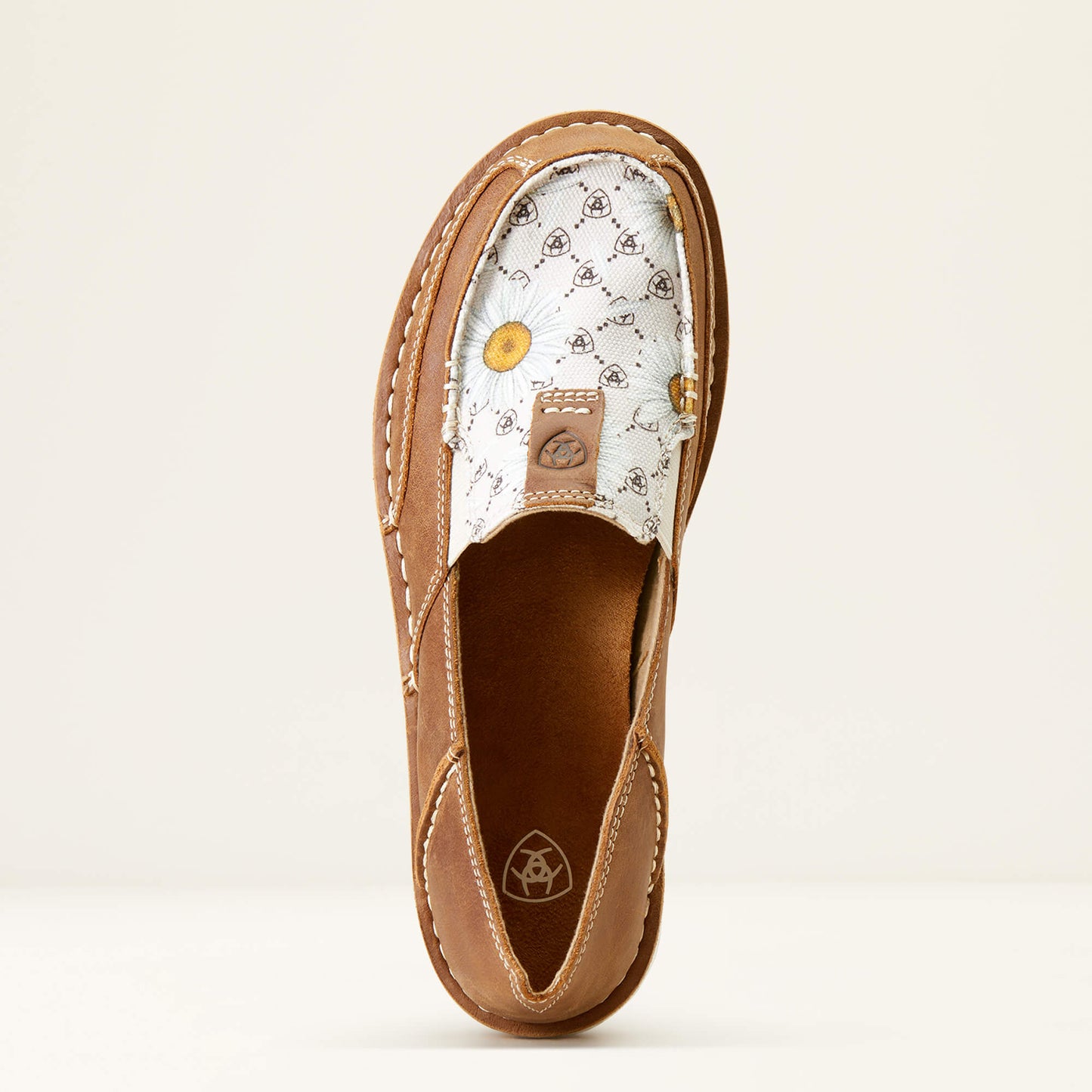 ARIAT Women's Cruiser CARMELLA BROWN/ DAISY LOGO PRINT - 10046915
