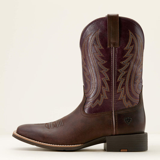 ARIAT 10061172 Men Sport Big Country Cowboy Boot Barley Brown EE