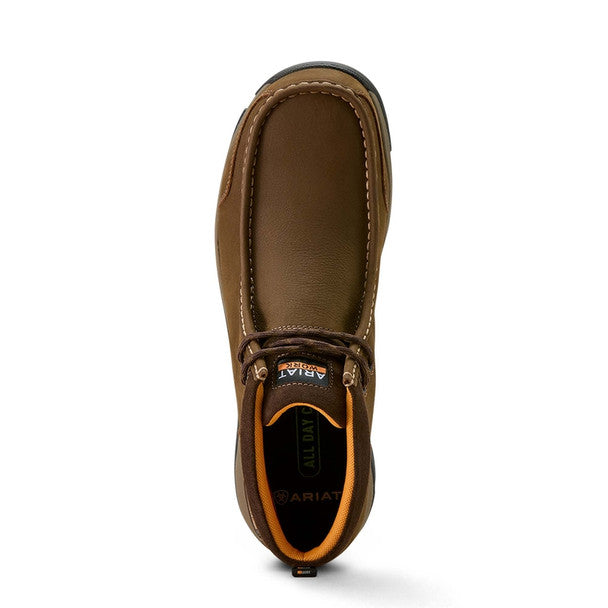 Ariat 10073362 EDGE MOC COMP TOE DARK BROWN MEN