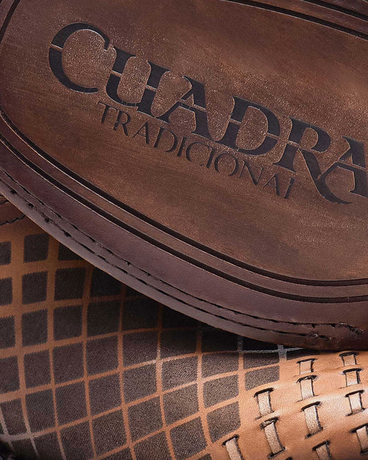 CUADRA CU500 BOOT MIEL Engraved honey leather western Men Model 3Z02RS