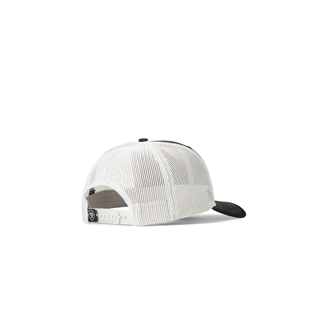 Ariat Men's Black Offset Patch Richardson 112 Snapback Cap A300000501