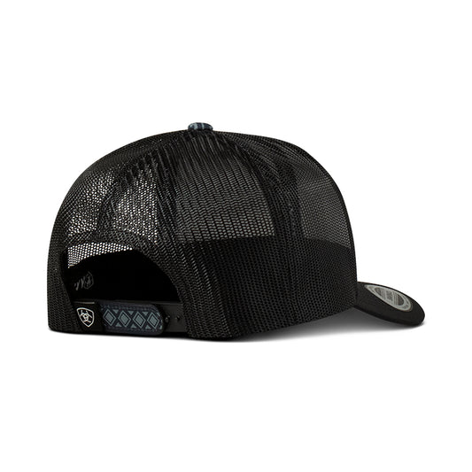Ariat Men's Navy Southwest Print Fabric Snapback Cap A300090603
