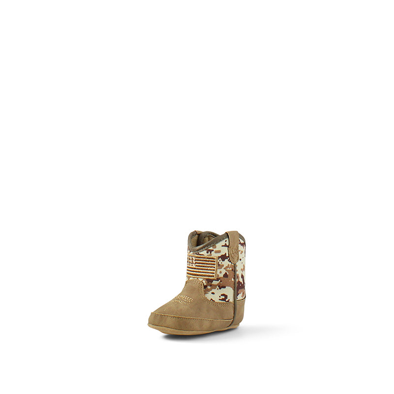 Ariat Lil' Stompers A442000044 infant Patriot boot, inside view