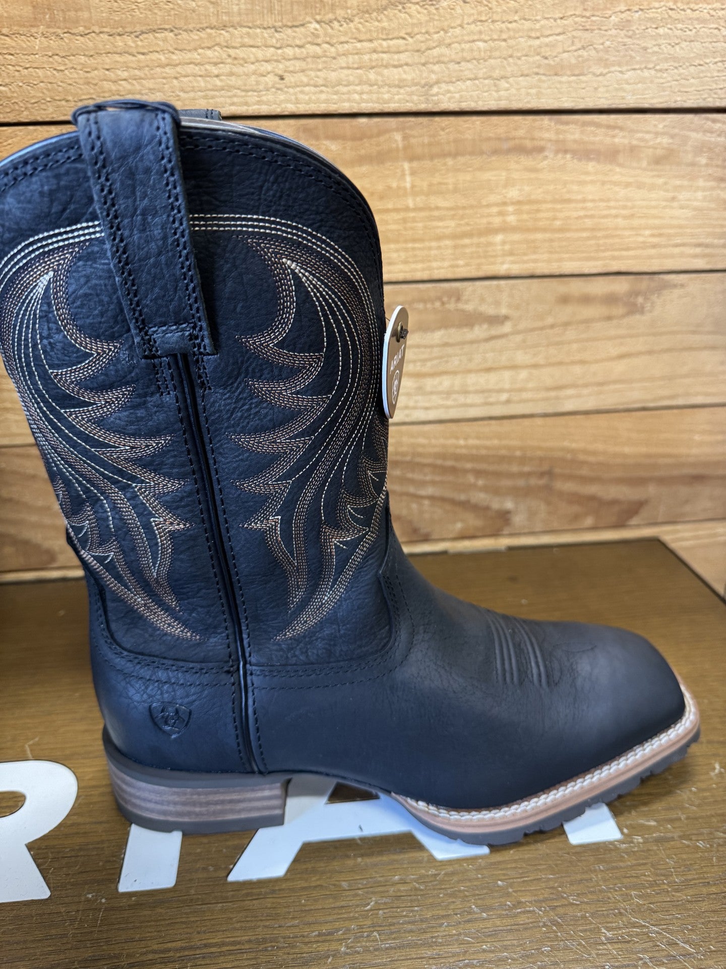 ARIAT 10061277 MN Hybrid Rancher Western Boot JASPER BLACK
