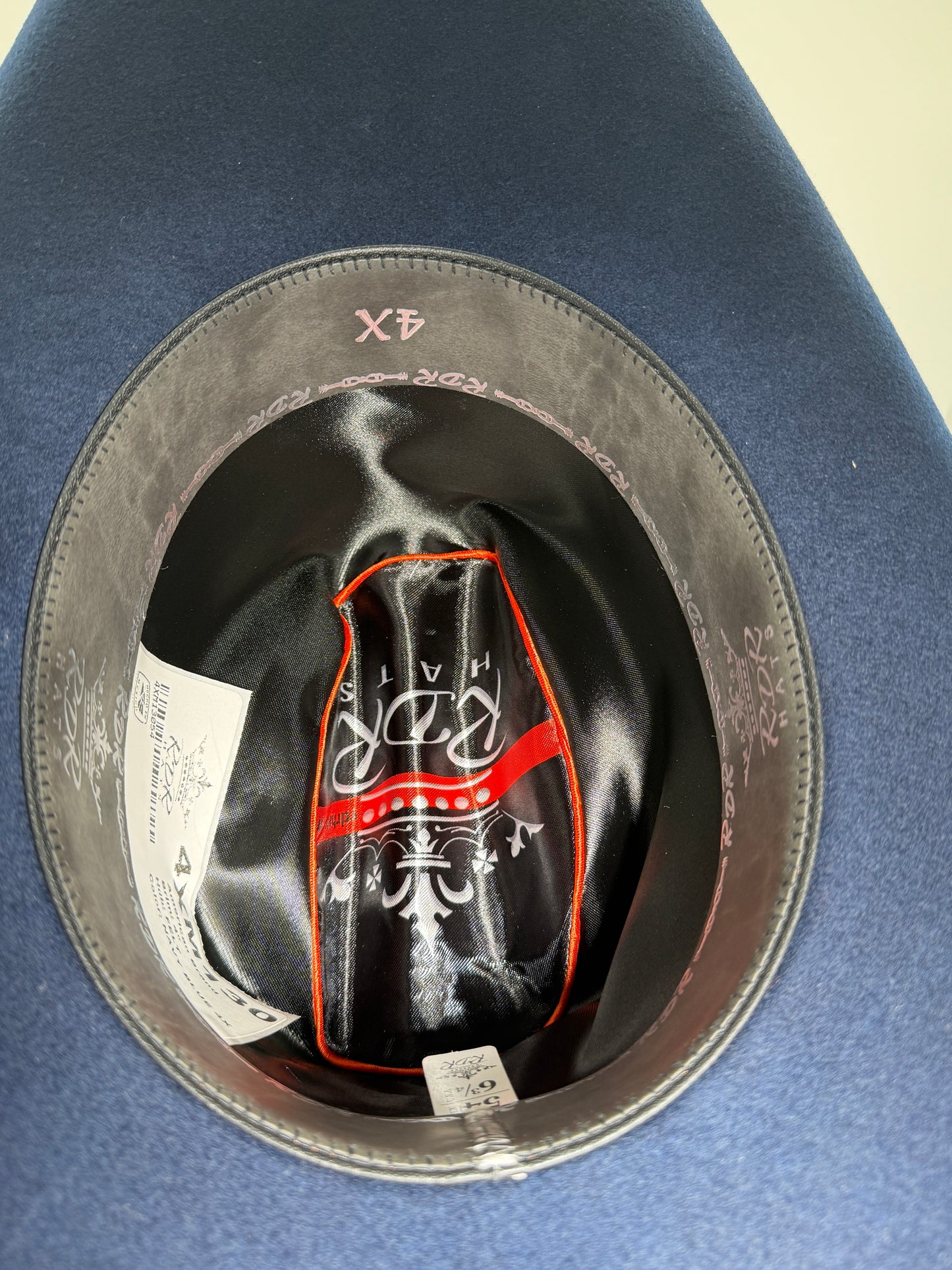 RDR Cowboy Hat Marlboro 4X Navy Blue