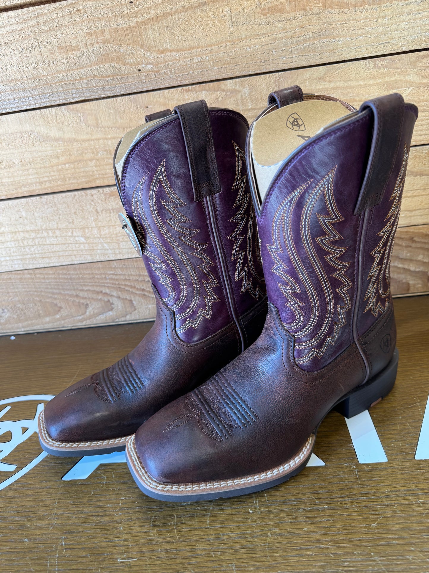 ARIAT 10061172 Men Sport Big Country Cowboy Boot Barley Brown EE