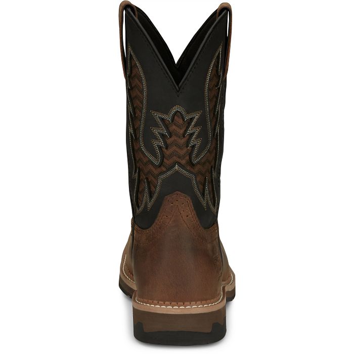 JUSTIN BOLT 11" WORK BOOT BROWN - SE4112