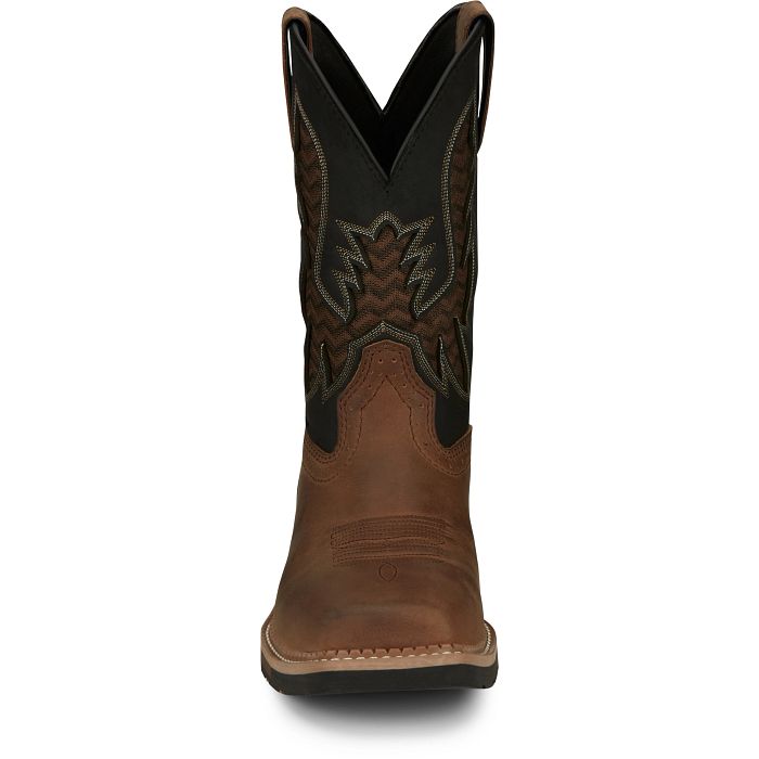 JUSTIN BOLT 11" WORK BOOT BROWN - SE4112