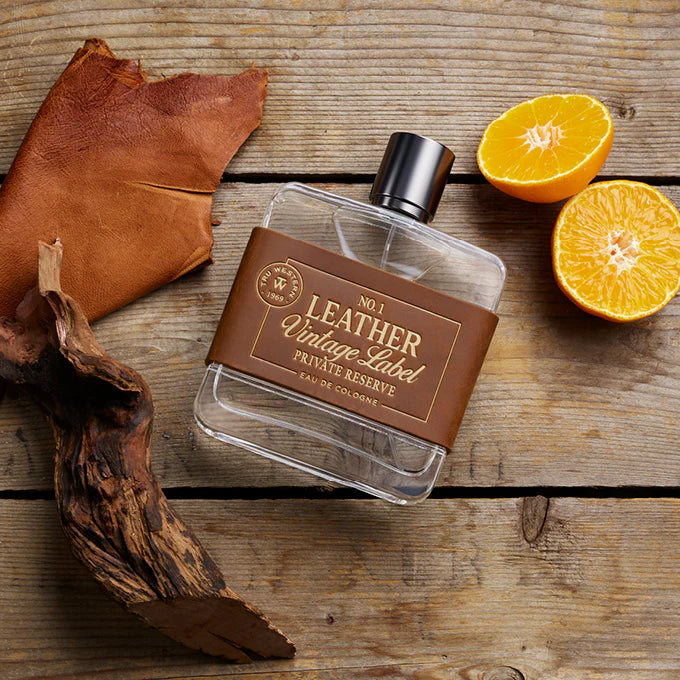 Tru Fragrance® Men's No. 1 Leather Vintage Label Private Reserve Cologne