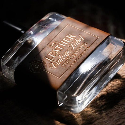 Tru Fragrance® Men's No. 1 Leather Vintage Label Private Reserve Cologne
