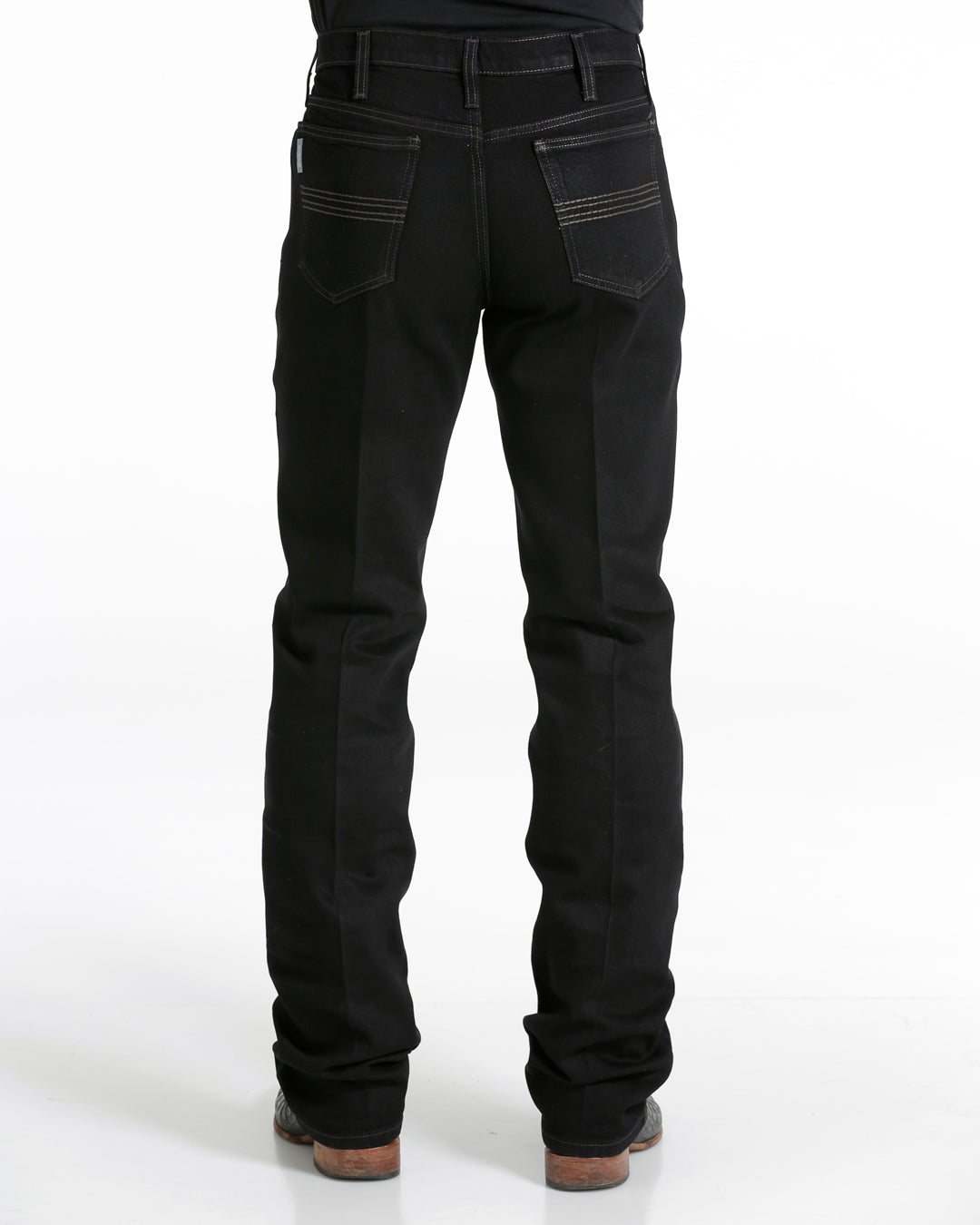 Cinch Men's Silver Label 012 Slim Straight Jean Black - view 2