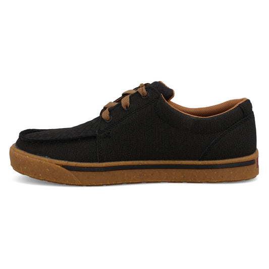 Twisted X MCA0064 men's Kicks casual shoe in charcoal, view 2
