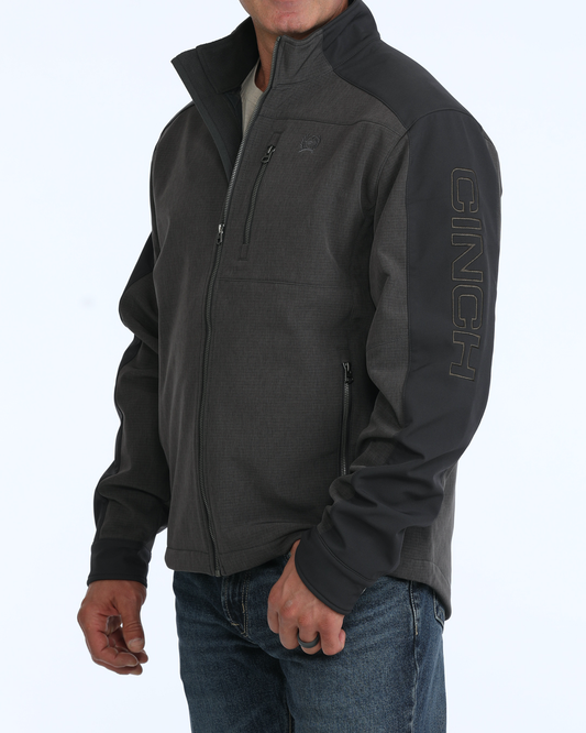 Cinch Men's Bonded Jacket MWJ1946001 in Brown, side view