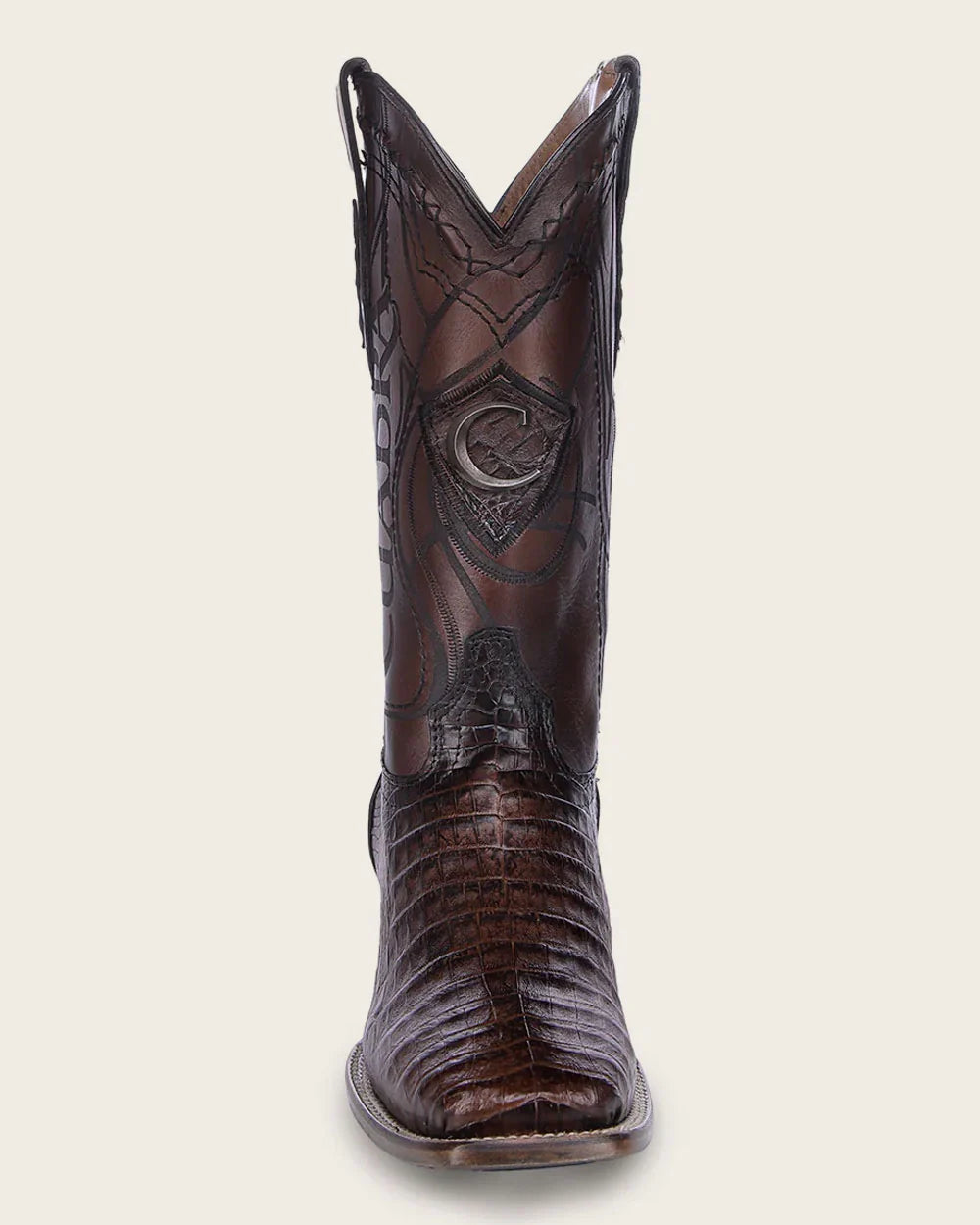 CUADRA CU456 EE MN COPPER CAIMAN LASER & EMBROIDERY SQUA TOE 3Z10FY
