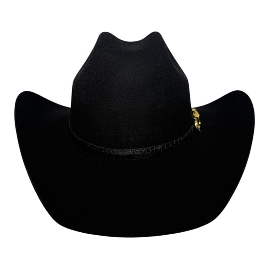 Bullhide Men's Black Wool Felt El Lokeron 6X Cowboy Hat 0879BL
