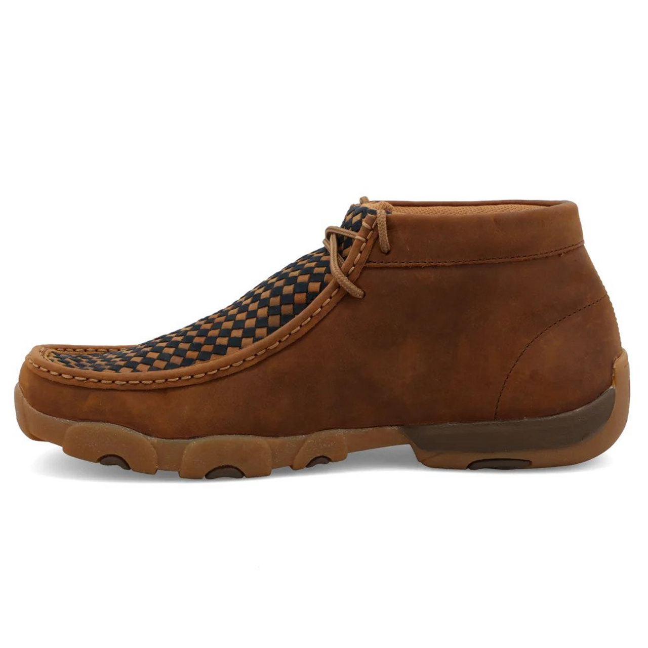 TWUSTED X CHUKKA DRIVING MOC OILED SADDLE BLUE (MDM0057)