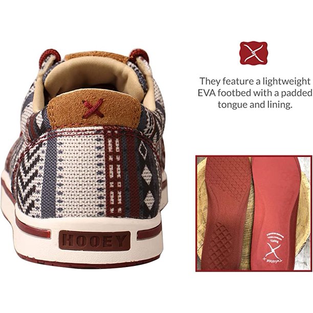 Twisted X Kids' Hooey Loper Shoe Dark Baja (YHYC006)
