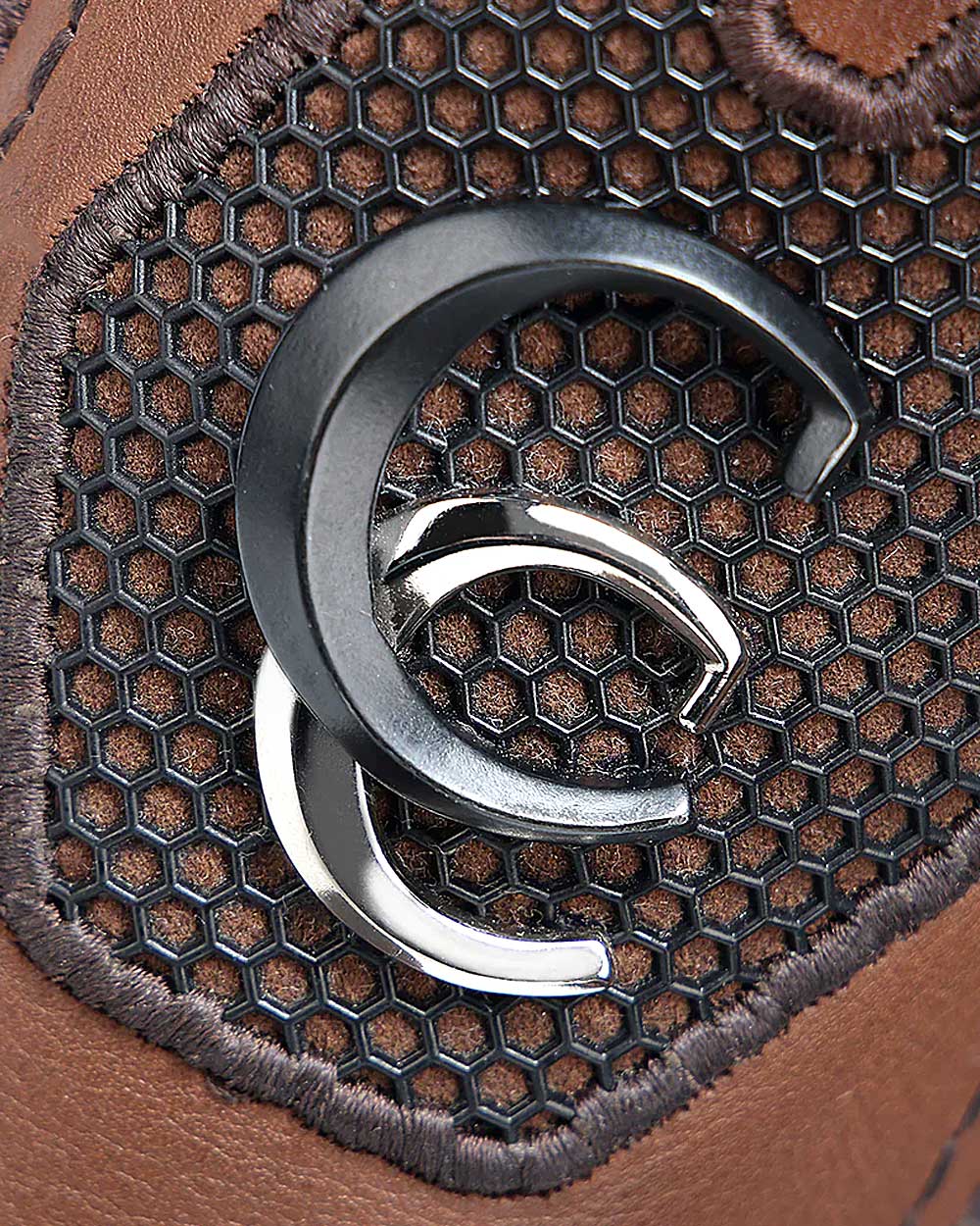 CUADRA CU984-L Men Honey Embroidery & Laser Square Toe