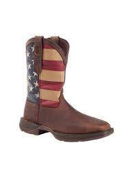 Durango Rebel Stivali Western Uomo Con Punta In Acciaio, Bandiera Del Messico, Tacco 4cm, Fodera In Rete, 40 EU