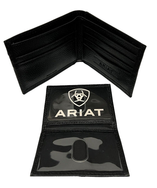 Ariat Men's Removable Passcase Black Bifold A3549901