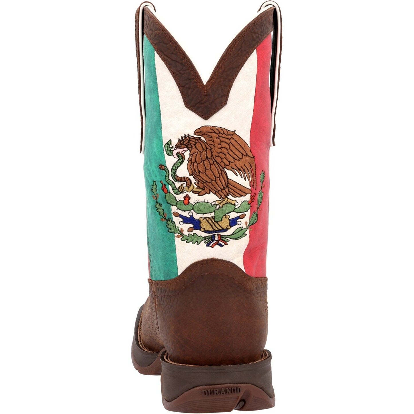 Rebel by Durango® Steel Toe Mexico Flag Western Boot DDB0431