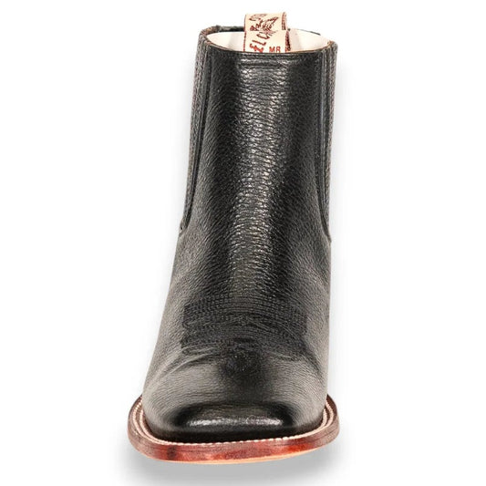 El Canelo El Paso Caisson Black Ankle Boot