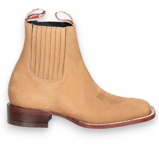 El Canelo Sand Suede Ankle Boot