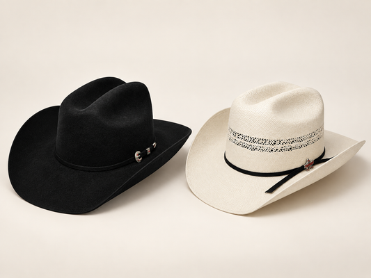 Felt vs. Straw Cowboy Hats: Materials, X-Ratings, and When to Wear Each