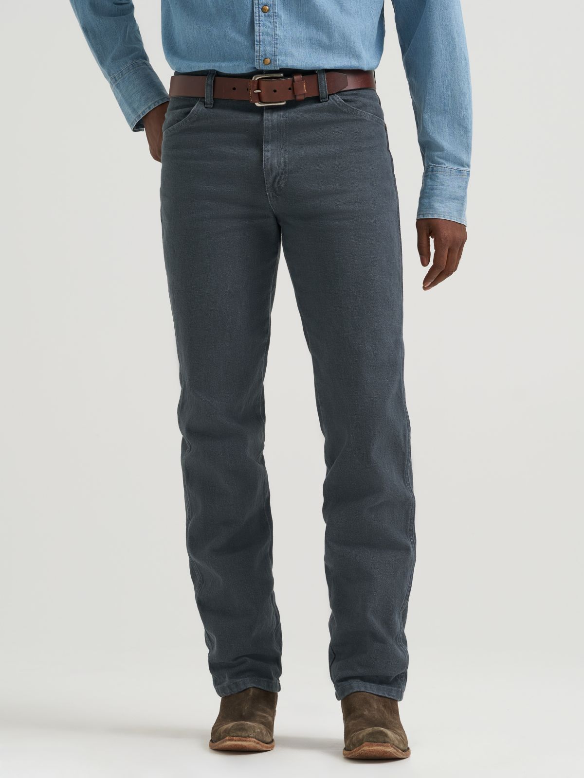 Wrangler 936CHG charcoal gray — back view