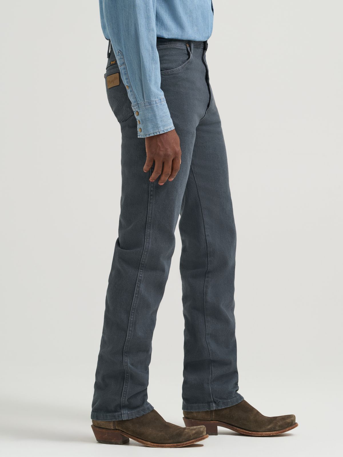 Wrangler 936CHG charcoal gray — detail