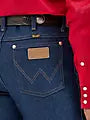 Rigid Indigo Wrangler Cowboy Cut Rigid Slim Fit Jean 936DEN