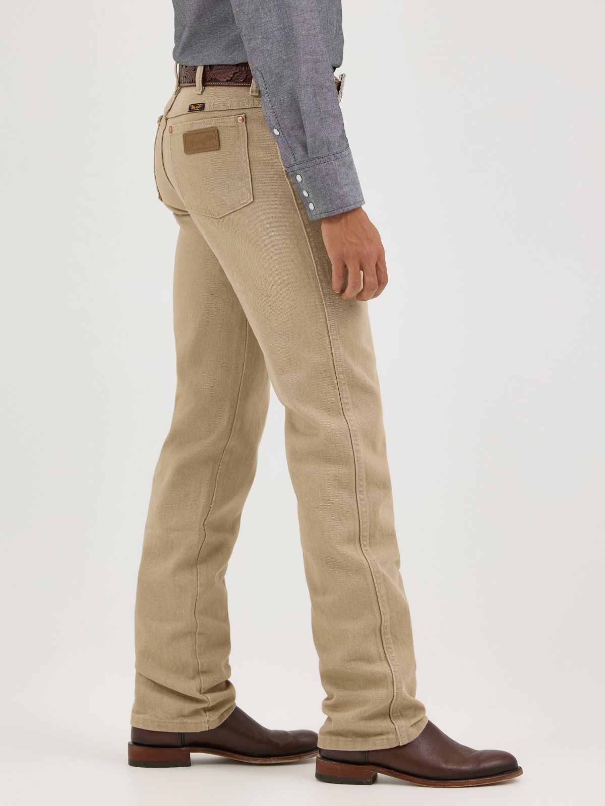 Wrangler 936TAN prewashed tan — back view