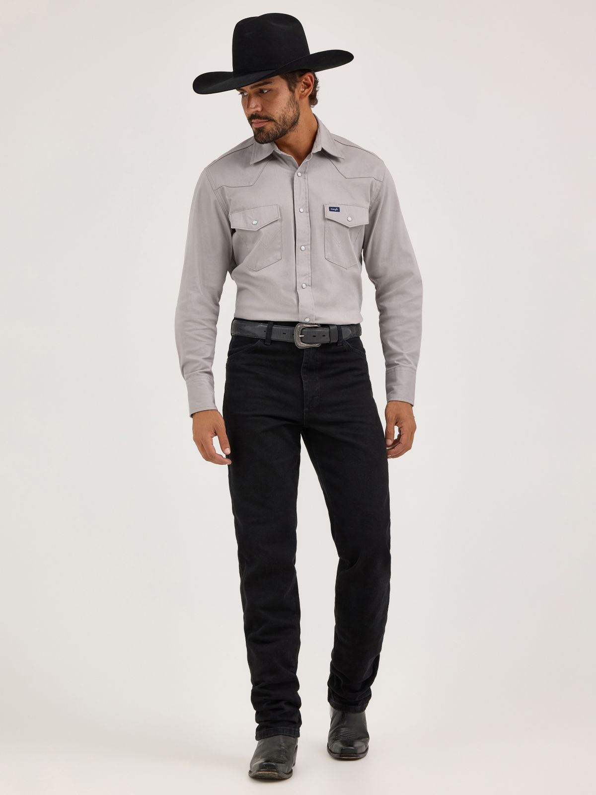 Wrangler 936WBK shadow black — side view