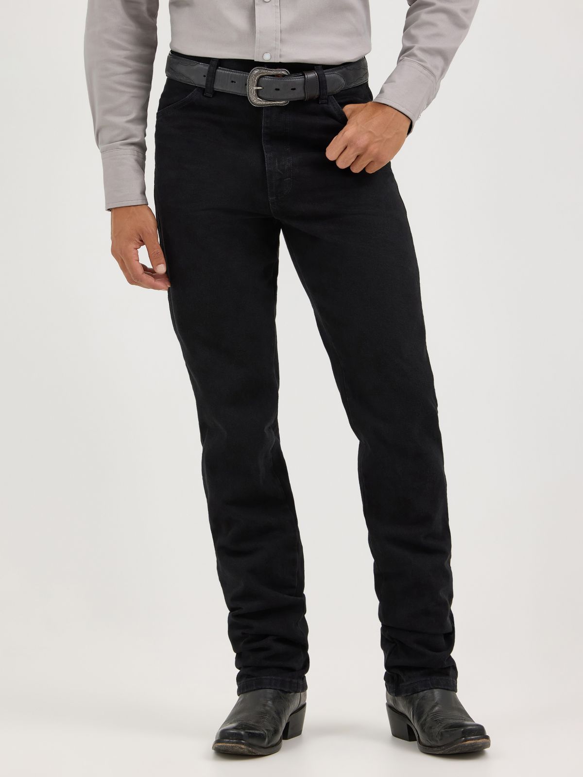 Wrangler 936WBK shadow black — back view
