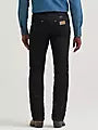 Black Stretch Wrangler Cowboy Cut Stretch Slim Fit Jean 938BLK