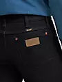 Black Stretch Wrangler Cowboy Cut Stretch Slim Fit Jean 938BLK