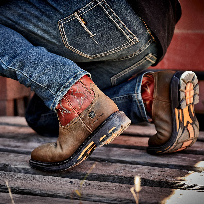 ARIAT WorkHog Patriot Steel Toe Work Boot - 10006961