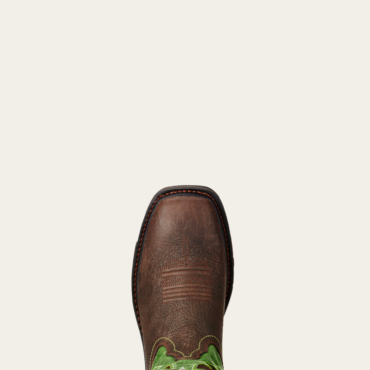 Ariat 10020083 WorkHog VentTEK work boot, wide square toe detail