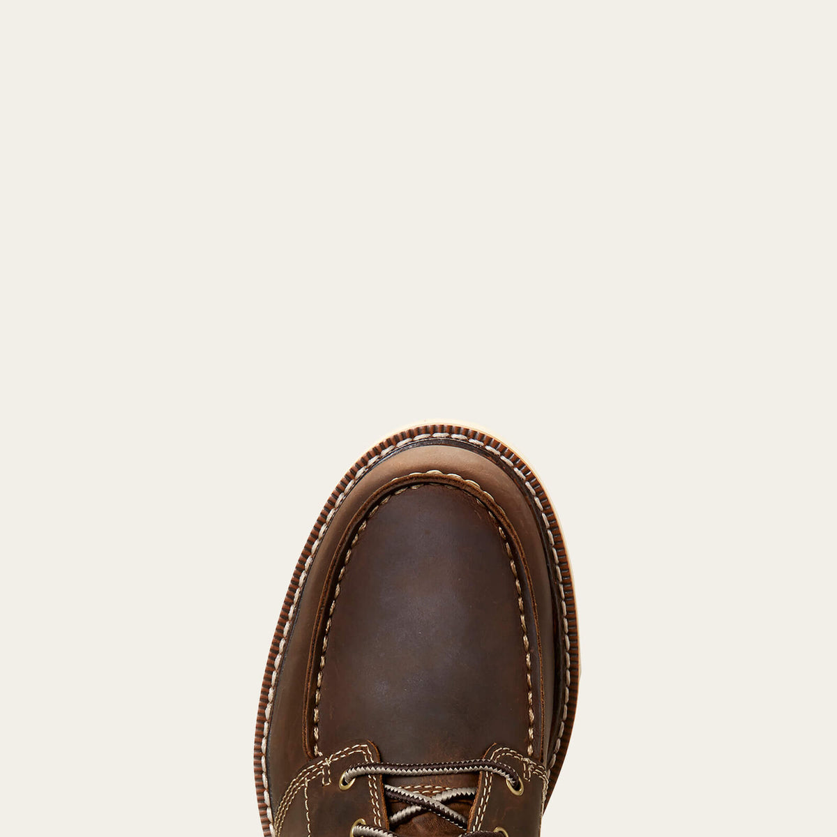 Ariat 10027397 Recon Lace boot, round moc toe detail