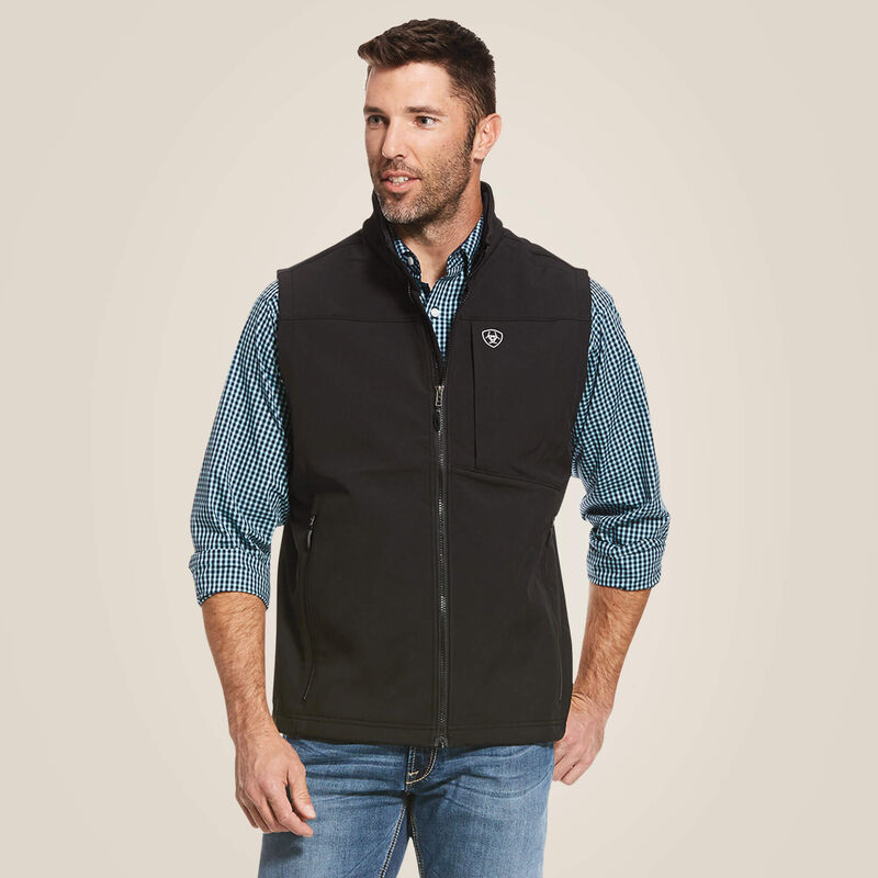 ARIAT Logo 2.0 Softshell Vest Black - 10028321