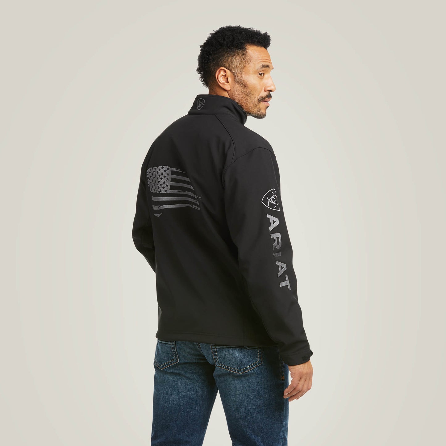 ARIAT Logo 2.0 Patriot Softshell Water Resistant Jacket -10037439