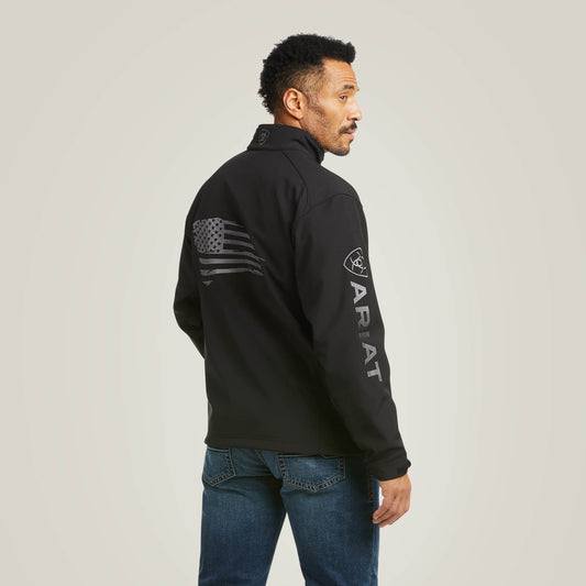 ARIAT Logo 2.0 Patriot Softshell Water Resistant Jacket -10037439