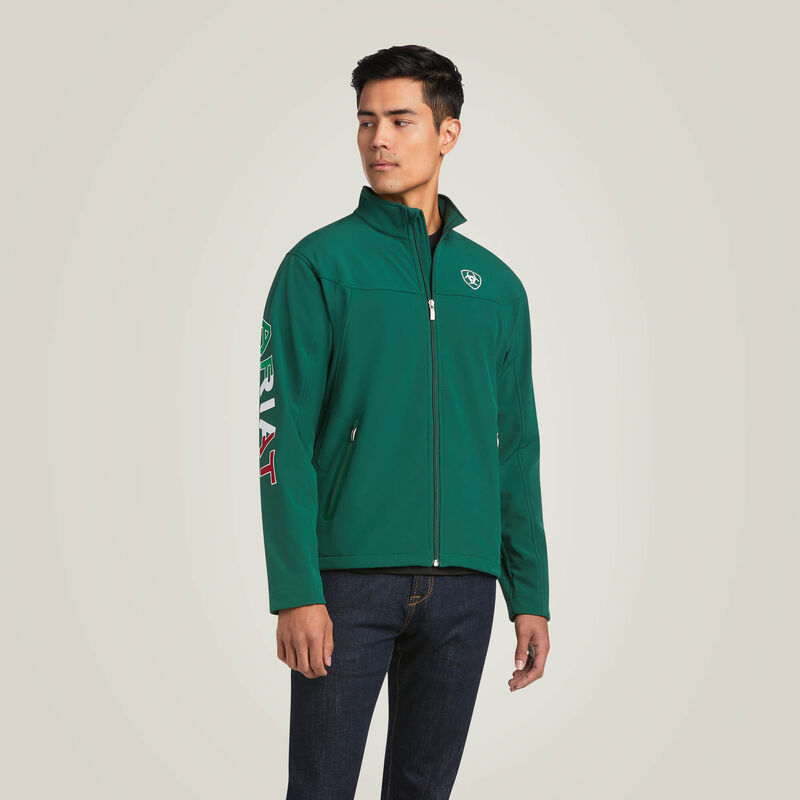 ARIAT New Team Softshell MEXICO Jacket Red -10039459