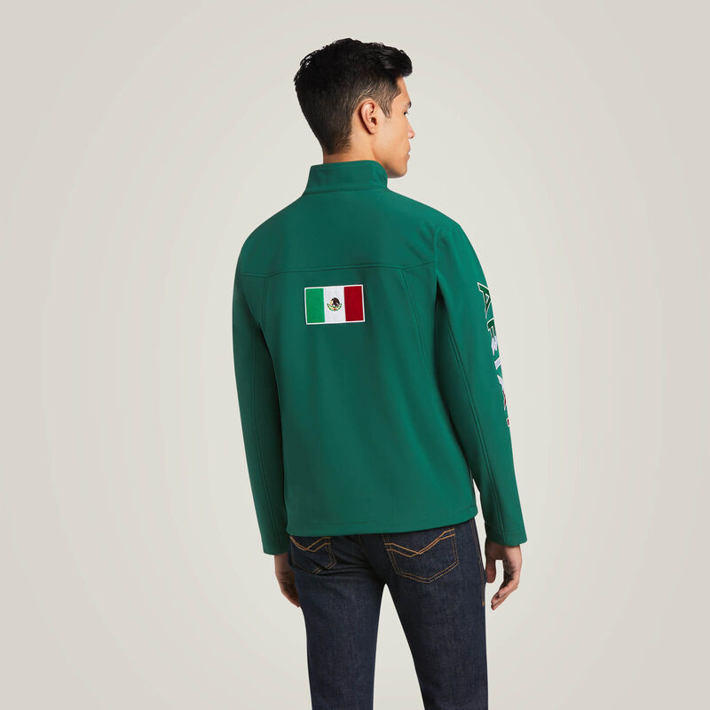 ARIAT New Team Softshell MEXICO Jacket Red -10039459