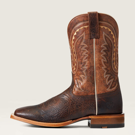 Ariat 10040326 Parada western boot, outer side view showing the shaft stitching
