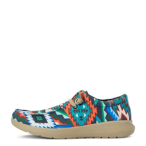 Ariat Men's Casuals - Hilo Stretch Lace - Multi Aztec Print (10040441)