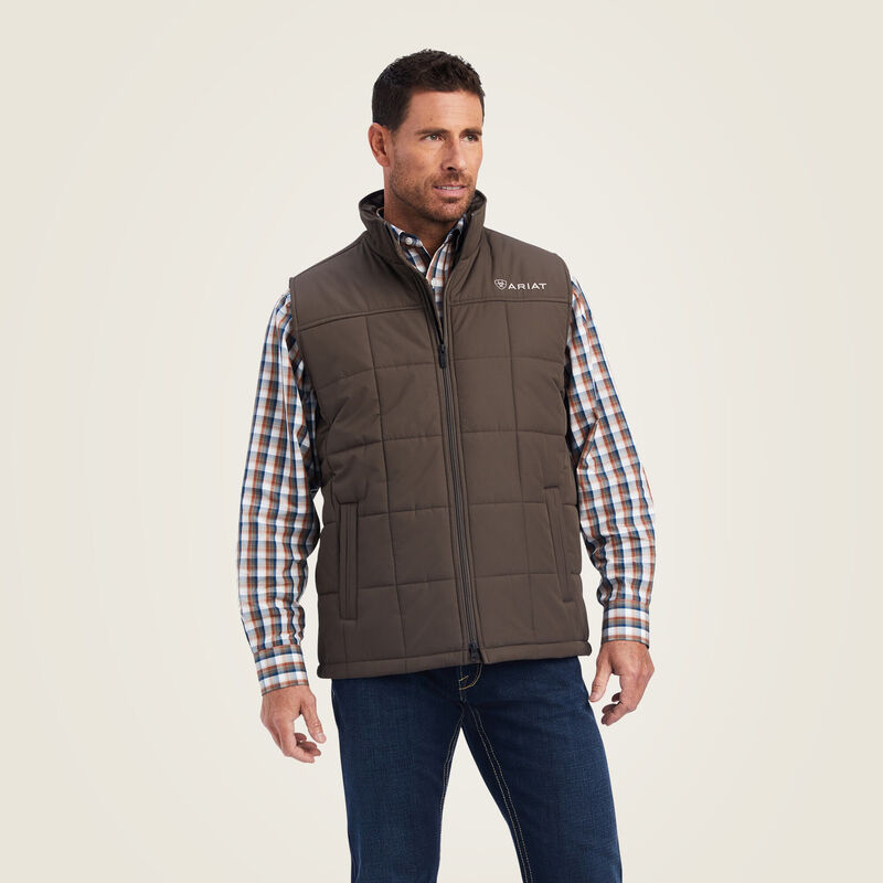 ARIAT Crius Insulated Vest BANYAN BARK - 10041518
