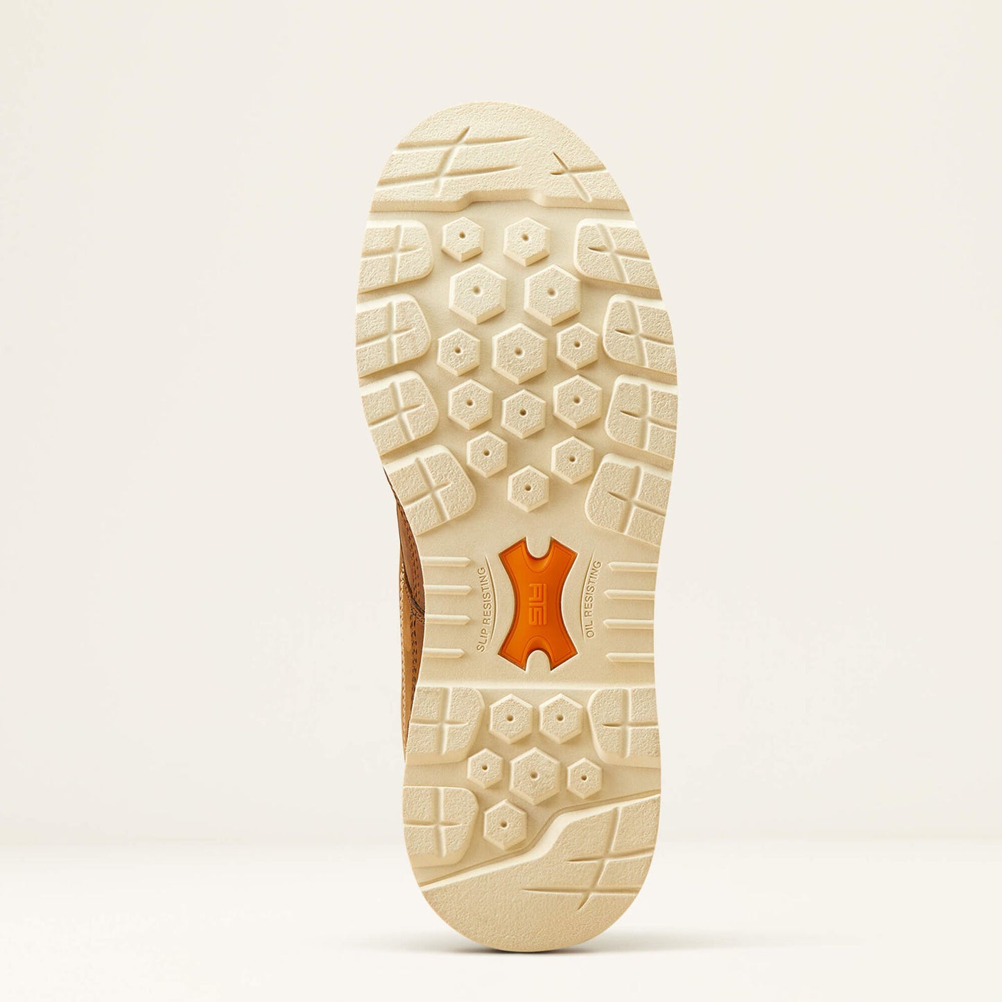 Ariat 10050837 Rebar Lift Chukka composite toe work boot showing the outsole