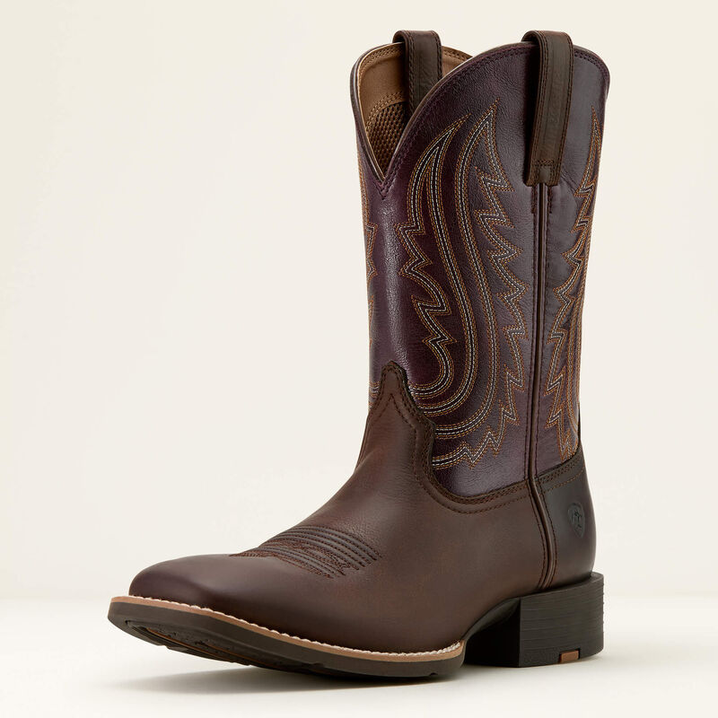 ARIAT 10061172 Men Sport Big Country Cowboy Boot Barley Brown EE